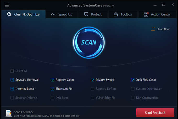 Advanced SystemCare Free 9 9.3.0.1121 İndir